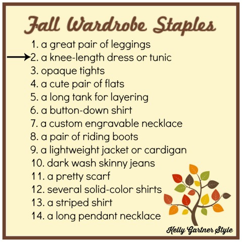 Fall Wardrobe Staples 2 Tunics